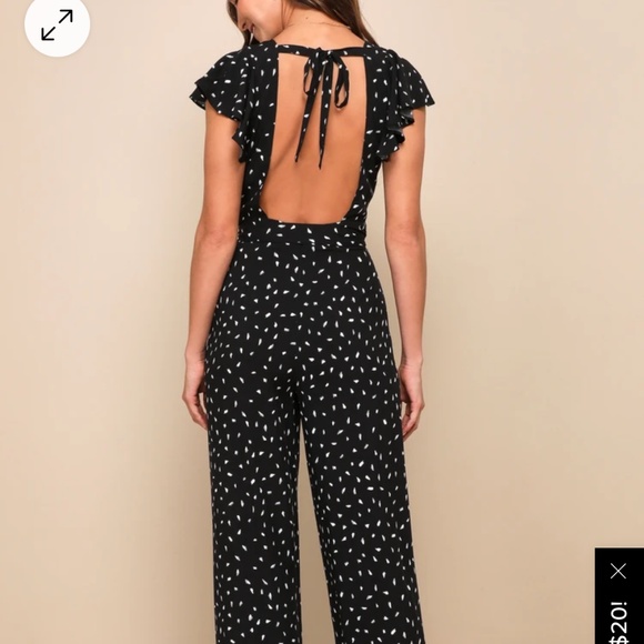 Lulu’s Backless Jumpsuit - Picture 2 of 6